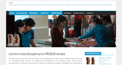 Desktop Screenshot of proeibandes.org